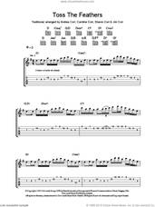 Cover icon of Toss The Feathers sheet music for guitar (tablature) by The Corrs, Andrea Corr, Caroline Corr, Jim Corr, Sharon Corr and Miscellaneous, intermediate skill level