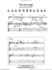 Cover icon of The Last Laugh sheet music for guitar (tablature) by Mark Knopfler, intermediate skill level