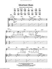 Cover icon of Silvertown Blues sheet music for guitar (tablature) by Mark Knopfler, intermediate skill level