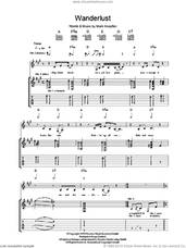 Cover icon of The Wanderlust sheet music for guitar (tablature) by Mark Knopfler, intermediate skill level