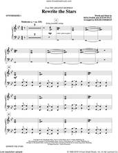 Cover icon of Rewrite The Stars (arr. Roger Emerson) (complete set of parts) sheet music for orchestra/band by Roger Emerson, Pasek & Paul, Benj Pasek, Justin Paul and Zac Efron & Zendaya, intermediate skill level