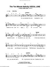 Cover icon of Finale (from The Ten Minute Nativity) sheet music for voice and other instruments (fake book) by Alison Hedger, intermediate skill level