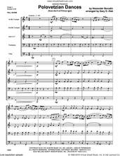 Cover icon of Polovetzian Dances (from Act II of Prince Igor) (COMPLETE) sheet music for brass quintet by Alexander Borodin and Gary D. Ziek, classical score, intermediate skill level