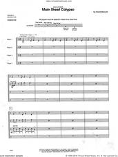 Cover icon of Main Street Calypso (COMPLETE) sheet music for percussions by Dave Mancini, intermediate skill level