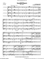 Cover icon of Triumphal March (from Aida) (COMPLETE) sheet music for trumpet quartet by Giuseppe Verdi and Roland Brom, intermediate skill level