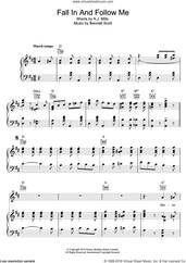 Cover icon of Fall In And Follow Me sheet music for voice, piano or guitar by Lew Stone and Bennett Scott, intermediate skill level