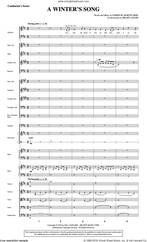 Cover icon of A Winter's Song (from Winter's Grace) (COMPLETE) sheet music for orchestra/band by Joseph M. Martin, intermediate skill level