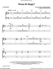Cover icon of Wanna Be Happy? (complete set of parts) sheet music for orchestra/band by Mark Brymer, Al Green and Kirk Franklin, intermediate skill level