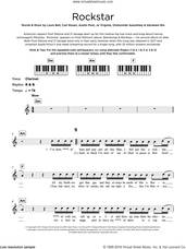 Cover icon of Rockstar (featuring 21 Savage) sheet music for piano solo (keyboard) by Post Malone, 21 Savage, Abraham Bin, Austin Post, Carl Rosen, Jo Virginie, Louis Bell and Olufunmibi Awoshiley, intermediate piano (keyboard)