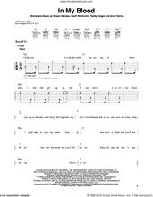 Cover icon of In My Blood sheet music for guitar solo (lead sheet) by Shawn Mendes, Geoff Warburton, Scott Harris and Teddy Geiger, intermediate guitar (lead sheet)