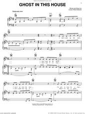 Cover icon of Ghost In This House sheet music for voice, piano or guitar by Alison Krauss and Hugh Prestwood, intermediate skill level