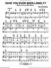 Cover icon of Have You Ever Been Lonely? (Have You Ever Been Blue?) sheet music for voice, piano or guitar by Patsy Cline, Jim Reeves, George Brown and Peter DeRose, intermediate skill level