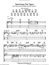 Cover icon of Send Away The Tigers sheet music for guitar (tablature) by Manic Street Preachers, James Dean Bradfield, Nicky Wire and Sean Moore, intermediate skill level