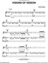 Cover icon of Visions Of Gideon sheet music for voice, piano or guitar by Sufjan Stevens, intermediate skill level