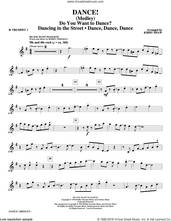Cover icon of DANCE! (Medley) (complete set of parts) sheet music for orchestra/band by Kirby Shaw, Brian Wilson, Carl Wilson, Mike Love and The Beach Boys, intermediate skill level
