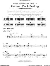 Cover icon of Hooked On A Feeling sheet music for piano solo (keyboard) by Blue Swede and Francis Zambon, intermediate piano (keyboard)