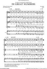Cover icon of In Great Numbers sheet music for choir (SATB: soprano, alto, tenor, bass) by Nico Muhly, classical score, intermediate skill level