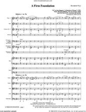 Cover icon of A Firm Foundation (COMPLETE) sheet music for orchestra/band by John Leavitt and John Rippon, intermediate skill level