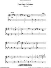 Cover icon of The Sally Gardens sheet music for voice, piano or guitar, intermediate skill level