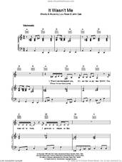 Cover icon of It Wasn't Me sheet music for voice, piano or guitar by Lou Reed and John Cale, intermediate skill level
