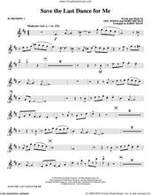 Cover icon of Save the Last Dance for Me (arr. Kirby Shaw) (complete set of parts) sheet music for orchestra/band by Kirby Shaw, Emmylou Harris, Doc Pomus, Mort Shuman and The Drifters, intermediate skill level