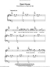 Cover icon of Open House sheet music for voice, piano or guitar by Lou Reed and John Cale, intermediate skill level