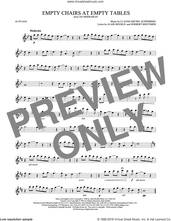 Cover icon of Empty Chairs At Empty Tables sheet music for alto saxophone solo by Alain Boublil, Claude-Michel Schonberg, Claude-Michel Schonberg and Herbert Kretzmer, intermediate skill level
