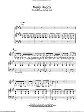 Cover icon of Merry Happy sheet music for voice, piano or guitar by Kate Nash, intermediate skill level