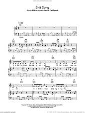Cover icon of Shit Song sheet music for voice, piano or guitar by Kate Nash and Paul Epworth, intermediate skill level