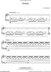 Cover icon of Prelude (from Darkest Hour) sheet music for piano solo by Dario Marianelli, intermediate skill level