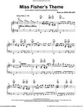 Cover icon of Miss Fisher's Theme (from Miss Fisher's Murder Mysteries) sheet music for piano solo by Greg Walker, intermediate skill level
