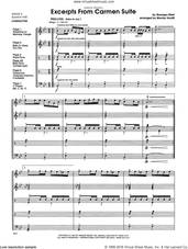 Cover icon of Excerpts From Carmen Suite (COMPLETE) sheet music for percussions by Houllif, classical score, intermediate skill level