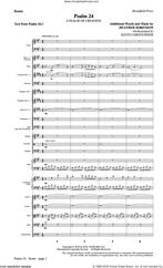 Cover icon of Psalm 24 (COMPLETE) sheet music for orchestra/band by Heather Sorenson and Psalm 24:1, intermediate skill level