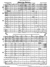 Cover icon of American Patrol (COMPLETE) sheet music for jazz band by Art Dedrick and Miscellaneous, intermediate skill level