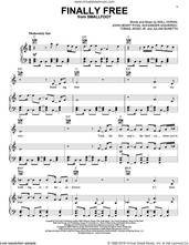 Cover icon of Finally Free (from Smallfoot) sheet music for voice, piano or guitar by Niall Horan, Alexander Izquierdo, John Henry Ryan, Julian Bunetta and Tobias Jesso Jr., intermediate skill level