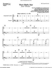 Cover icon of There Shall a Star (arr. John Leavitt) sheet music for orchestra/band (percussion 1 and 2) by Felix Mendelssohn-Bartholdy and John Leavitt, intermediate skill level