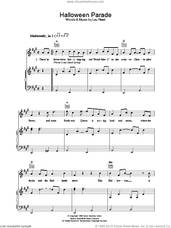 Cover icon of Halloween Parade sheet music for voice, piano or guitar by Lou Reed, intermediate skill level
