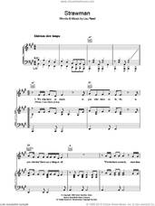 Cover icon of Strawman sheet music for voice, piano or guitar by Lou Reed, intermediate skill level