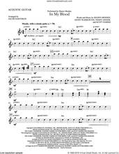 Cover icon of In My Blood (arr. Jacob Narverud) sheet music for orchestra/band (acoustic guitar) by Shawn Mendes, Jacob Narverud, Geoff Warburton, Scott Harris and Teddy Geiger, intermediate skill level