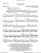 Cover icon of In My Blood (arr. Jacob Narverud) sheet music for orchestra/band (bass) by Shawn Mendes, Jacob Narverud, Geoff Warburton, Scott Harris and Teddy Geiger, intermediate skill level