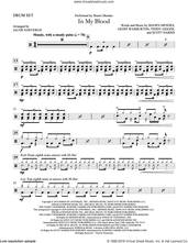 Cover icon of In My Blood (arr. Jacob Narverud) sheet music for orchestra/band (drums) by Shawn Mendes, Jacob Narverud, Geoff Warburton, Scott Harris and Teddy Geiger, intermediate skill level