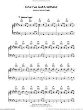 Cover icon of Now I've Got A Witness sheet music for piano solo by The Rolling Stones and Nanker Phelge, intermediate skill level