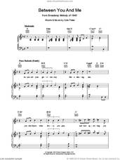 Cover icon of Between You And Me sheet music for voice, piano or guitar by Cole Porter, intermediate skill level