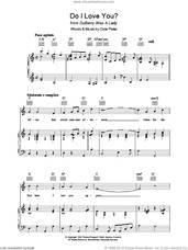 Cover icon of Do I Love You? sheet music for voice, piano or guitar by Cole Porter, intermediate skill level