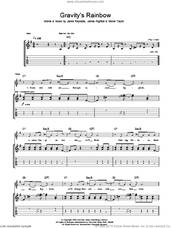 Cover icon of Gravity's Rainbow sheet music for guitar (tablature) by Klaxons, James Righton, Jamie Reynolds and Simon Taylor, intermediate skill level
