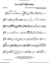 Cover icon of Let Your Light Shine (arr. Kirby Shaw) (complete set of parts) sheet music for orchestra/band by Kirby Shaw, Jenny Yates and Kevin Moore, intermediate skill level