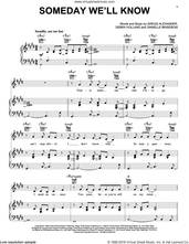 Cover icon of Someday We'll Know sheet music for voice, piano or guitar by New Radicals, Danielle Brisebois, Debra Holland and Gregg Alexander, intermediate skill level