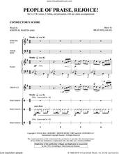 Cover icon of People of Praise, Rejoice! (COMPLETE) sheet music for orchestra/band by Joseph M. Martin and Brad Nix, intermediate skill level