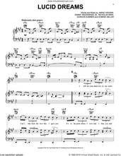 Cover icon of Lucid Dreams sheet music for voice, piano or guitar by Juice Wrld, Danny Snodgrass Jr., Dominic Miller, Gordon Sumner, Jarad Higgins and Nicholas Mira, intermediate skill level