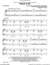 Cover icon of Meant to Be (Feat. Florida Georgia Line) (arr. Mac Huff) sheet music for orchestra/band (synthesizer) by Bebe Rexha, Mac Huff, Florida Georgia Line, David Garcia, Josh Miller and Tyler Hubbard, intermediate skill level